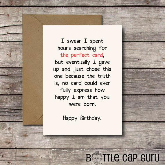 Best ideas about Romantic Birthday Card For Him
. Save or Pin Download THE PERFECT CARD Romantic Birthday by BottleCapGuru Now.