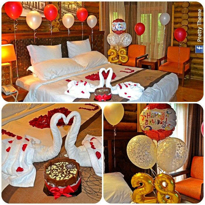 Best ideas about Romantic Birthday Ideas For Her
. Save or Pin Romantic decorated hotel room for his her birthday Now.