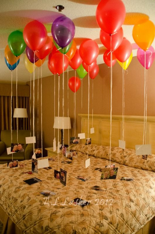 Best ideas about Romantic Birthday Ideas For Him
. Save or Pin My wonderful husband did this for me for our 20 year Now.