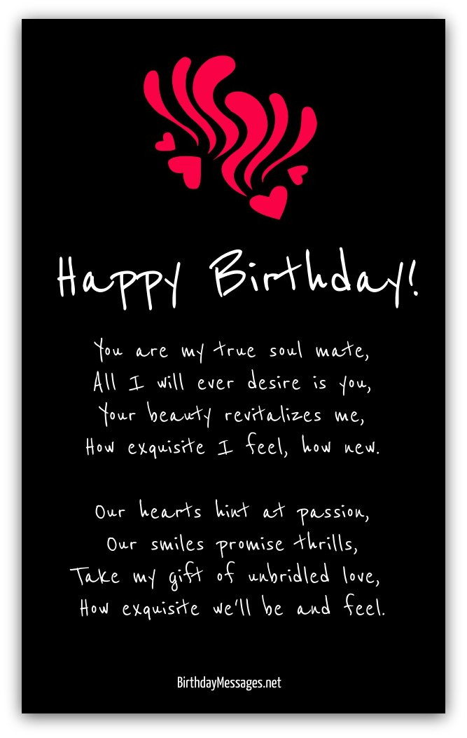 Best ideas about Romantic Birthday Quote
. Save or Pin Romantic Birthday Poems Page 2 Now.