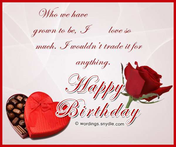 Best ideas about Romantic Birthday Wish For Him
. Save or Pin Birthday Wishes for Boyfriend and Boyfriend Birthday Card Now.