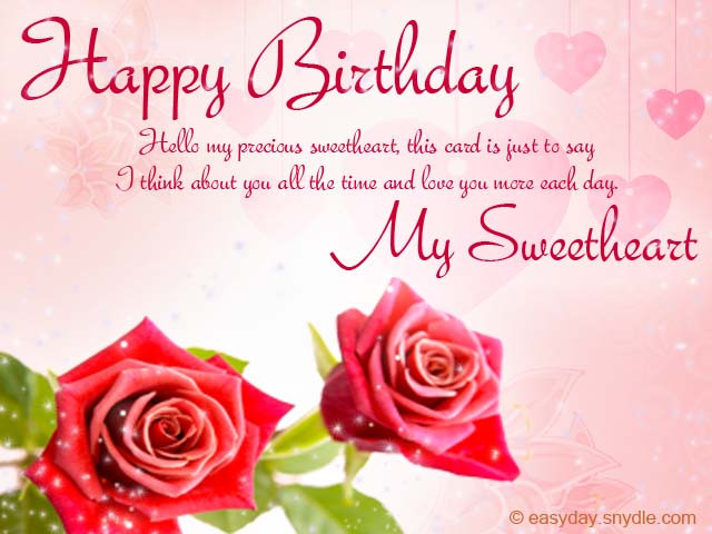 Best ideas about Romantic Birthday Wishes
. Save or Pin Romantic Birthday Wishes Easyday Now.