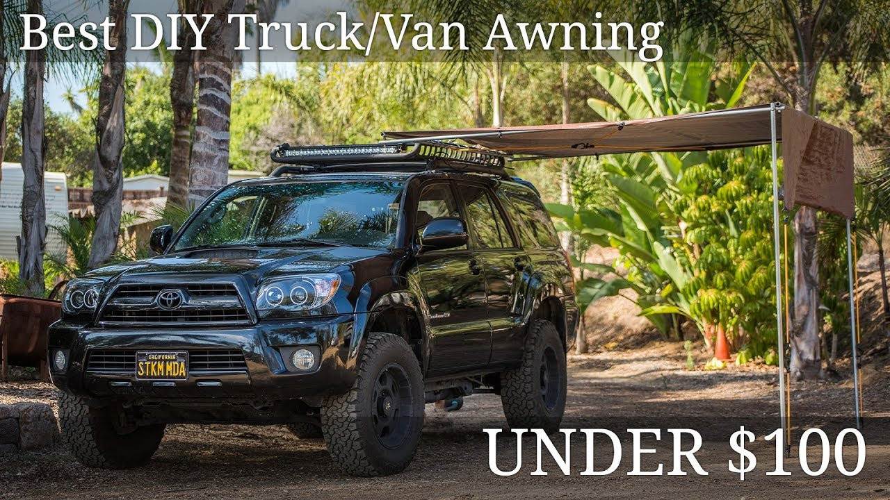 Best ideas about Roof Rack Awning DIY
. Save or Pin DIY Truck Awning Under $100 Now.