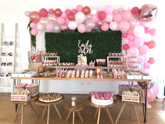 Best ideas about Rose Gold Birthday Decorations
. Save or Pin Kara s Party Ideas Pink & Rose Gold Birthday Party Now.