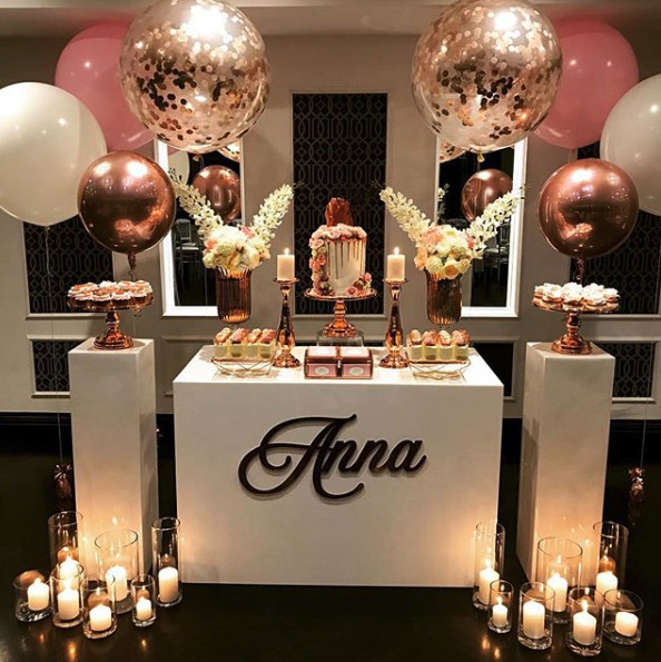 Best ideas about Rose Gold Birthday Decorations
. Save or Pin Trending Rose Gold Party Decorations House of Party Now.