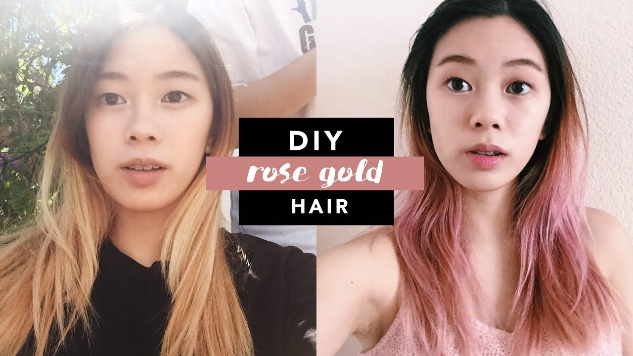 Best ideas about Rose Gold Hair Dye DIY
. Save or Pin DIY ROSE GOLD HAIR Now.