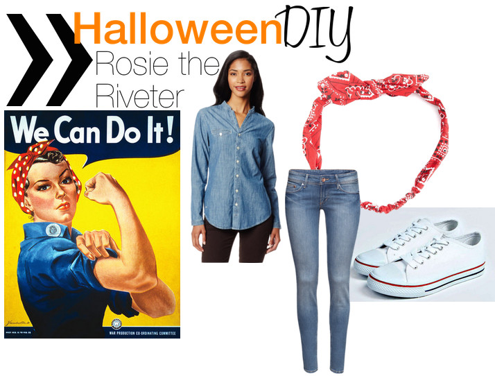 Best ideas about Rosie The Riveter Costume DIY
. Save or Pin Cheap Homemade Halloween Costumes Now.