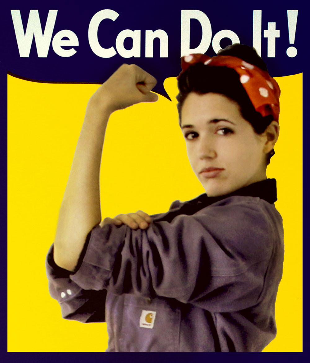 Best ideas about Rosie The Riveter DIY Costume
. Save or Pin Last Minute Halloween Costume Ideas – Crafted in Carhartt Now.