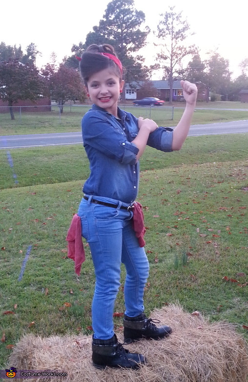 Best ideas about Rosie The Riveter DIY Costume
. Save or Pin Rosie the Riveter Halloween Costume Idea Now.