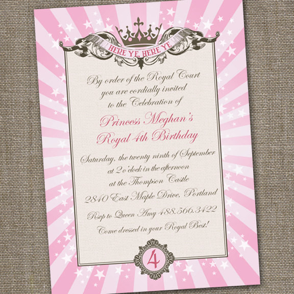 Best ideas about Royal Birthday Invitations
. Save or Pin Royal Princess Tiara Printable Birthday Invitation Now.