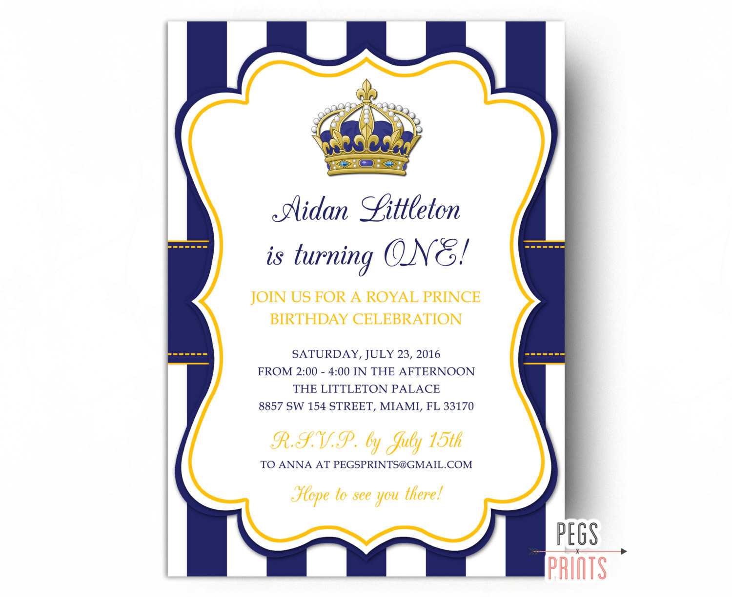 Best ideas about Royal Birthday Invitations
. Save or Pin Royal Prince Birthday Invitation Printable Prince Birthday Now.