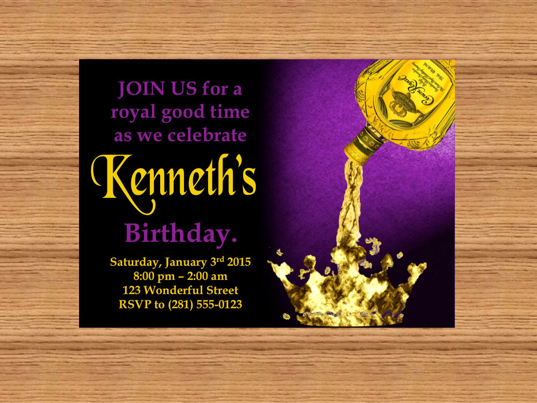 Best ideas about Royal Birthday Invitations
. Save or Pin PRINTABLE Custom Invitation Crown Royal Themed Party Now.