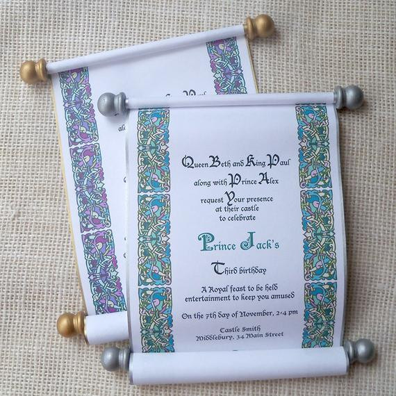 Best ideas about Royal Birthday Invitations
. Save or Pin Royal Birthday Party Invitation Prince or Princess Scroll Now.