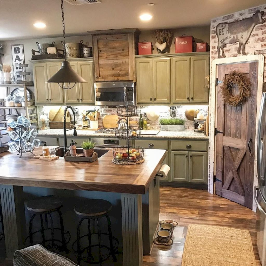 Best ideas about Rustic Farmhouse Kitchen Decor
. Save or Pin Kitchen Designs 26 Rustic Farmhouse Kitchen Cabinets Ideas Now.