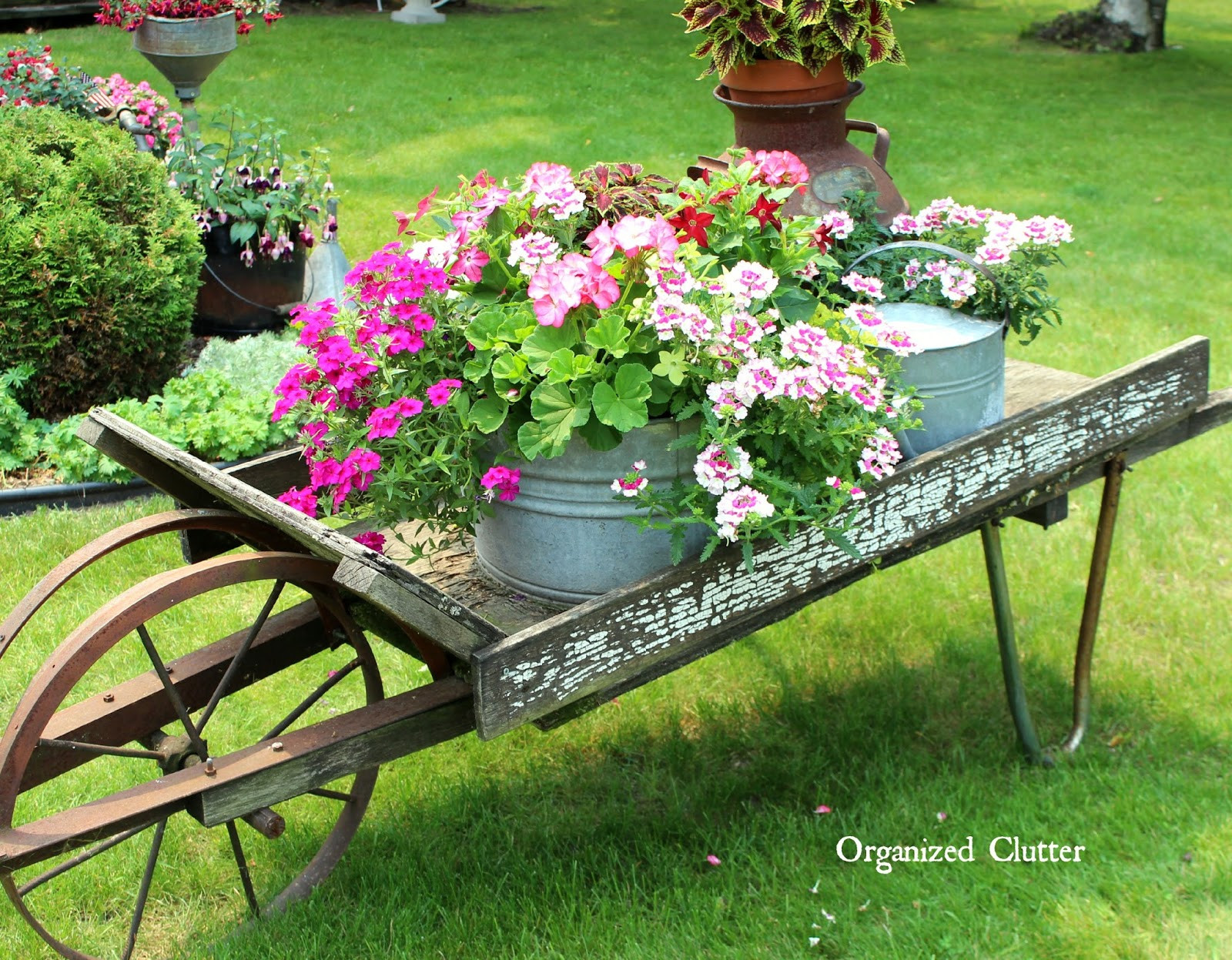 Best ideas about Rustic Garden Ideas
. Save or Pin Rustic Garden Wheelbarrow 2015 Now.