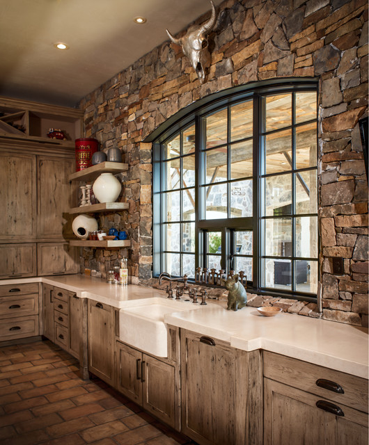 Best ideas about Rustic Kitchen Decor
. Save or Pin Ranch Rustic Kitchen Houston by Thompson Custom Homes Now.