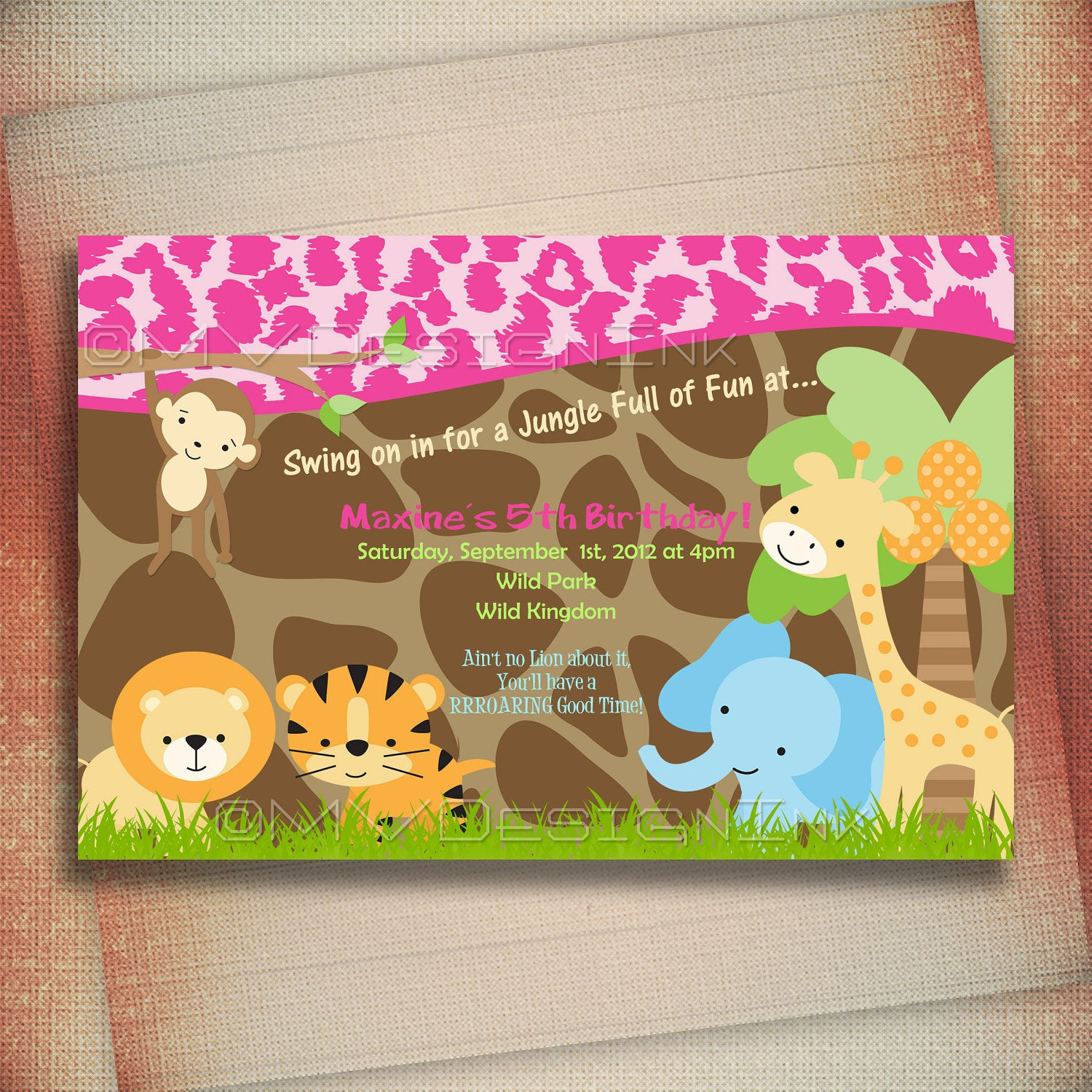 Best ideas about Safari Birthday Invitations
. Save or Pin Jungle Safari Birthday Invitation Jungle Safari Baby Shower Now.