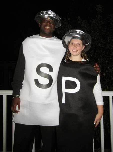 Best ideas about Salt And Pepper Costumes DIY
. Save or Pin 15 Awesome Couple Costumes Simple Moments Stick Now.