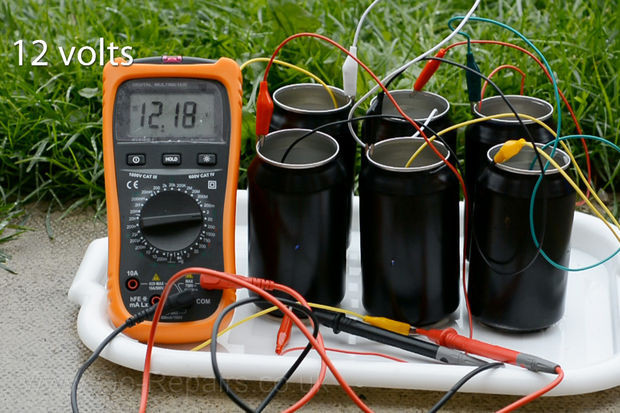 Best ideas about Salt Water Battery DIY
. Save or Pin How to Make a Battery From a Coke Can The Green Optimistic Now.