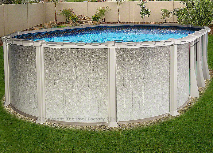 Best ideas about Saltwater Above Ground Pool
. Save or Pin 12x20 Oval Saltwater 8000 Ground Salt Swimming Pool Now.