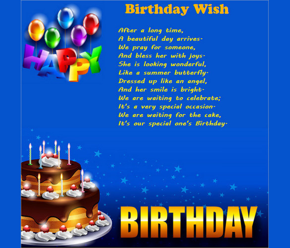 Best ideas about Sample Birthday Wish
. Save or Pin Birthday wishes sample mail Now.