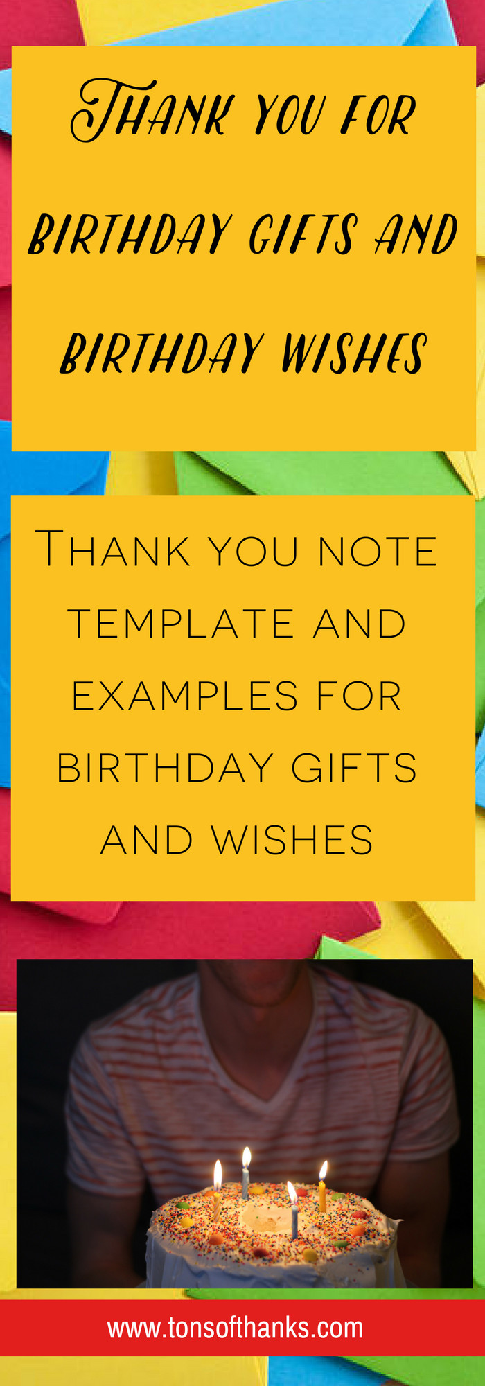 Best ideas about Sample Birthday Wishes
. Save or Pin Thank you for the birthday wishes Thank you note examples Now.