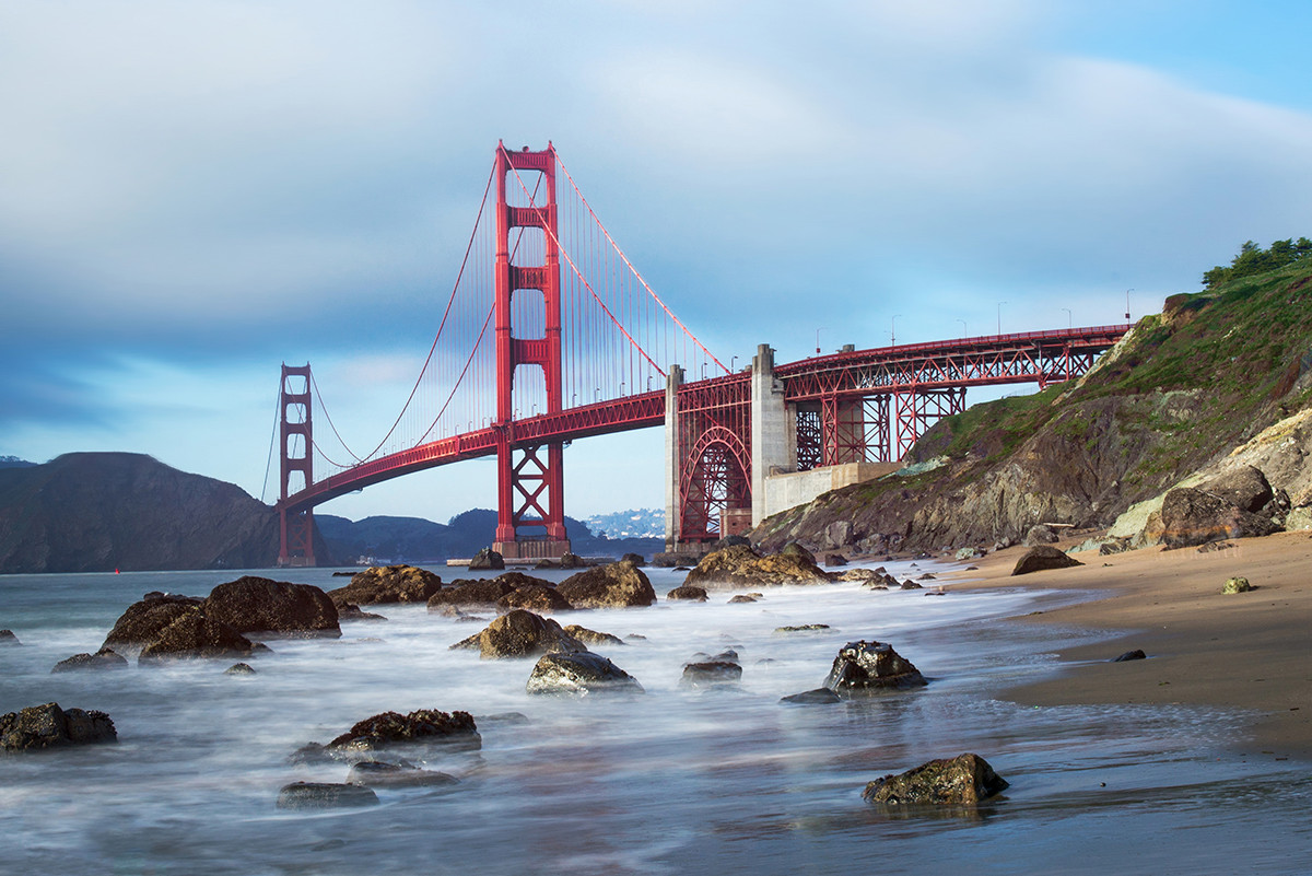 Best ideas about San Francisco Landscape
. Save or Pin Golden Gate Bridge San Francisco CA Drew Nelson Now.