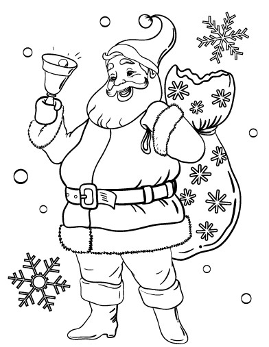 Best ideas about Santa Claus Big Pictures Coloring Sheets For Kids
. Save or Pin Free Santa Claus Coloring Page Now.