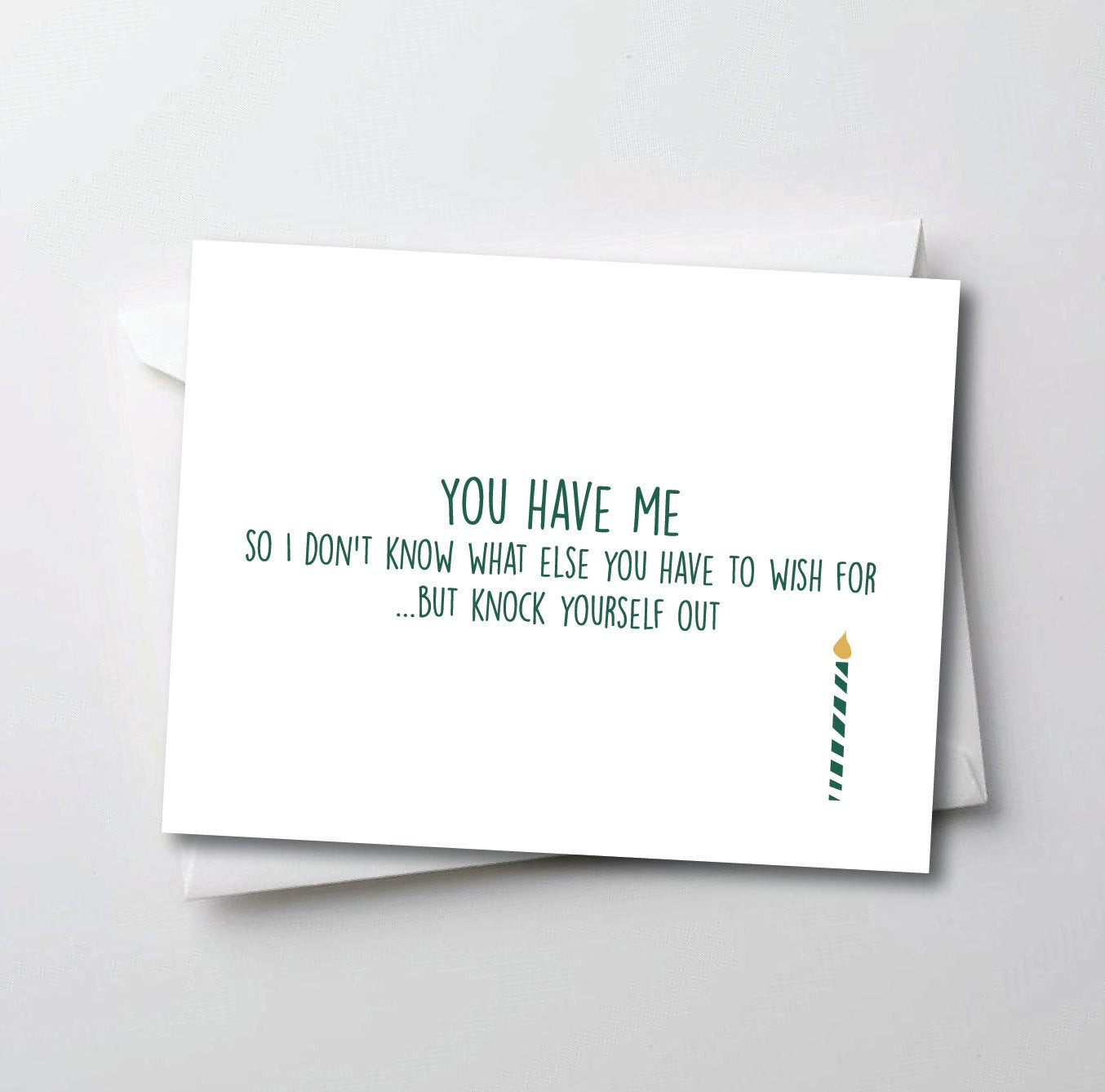 Best ideas about Sarcasm Birthday Card
. Save or Pin Funny Birthday Card Sarcastic Birthday Card You Have Me So Now.