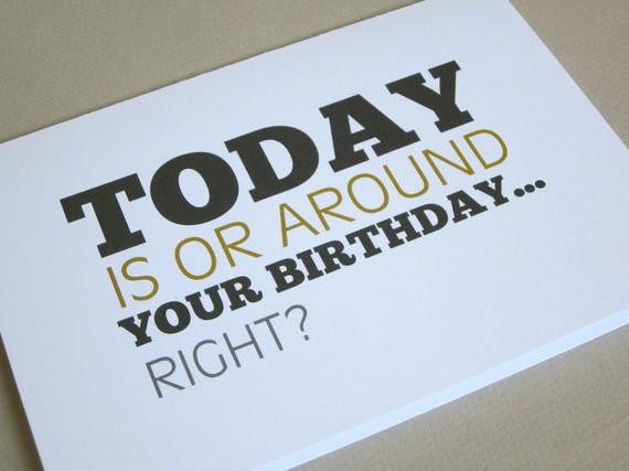 Best ideas about Sarcasm Birthday Card
. Save or Pin Funny Birthday Card Sarcastic Card Belated by FunGirlsCards Now.