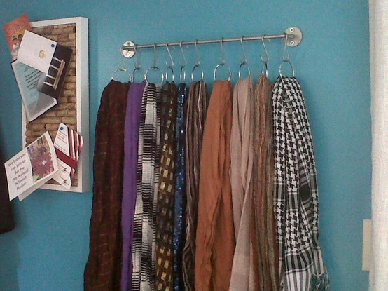 Best ideas about Scarf Organizer DIY
. Save or Pin Jewelry organization – how do you Now.