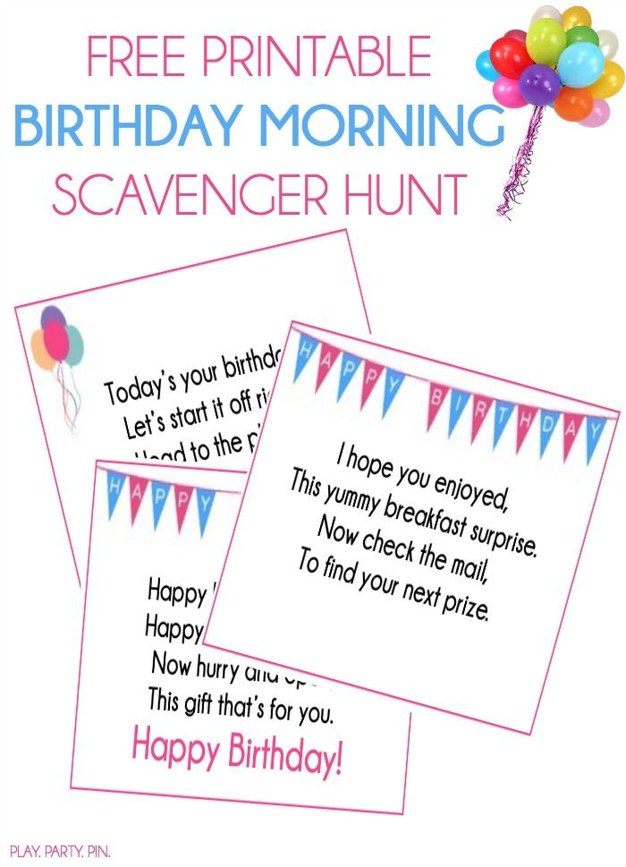 Best ideas about Scavenger Hunt Birthday Party
. Save or Pin This birthday scavenger hunt sounds like such a fun way to Now.