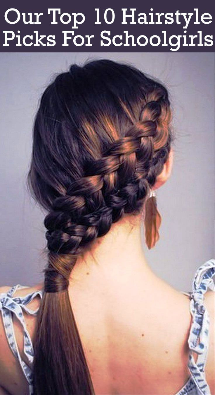 Best ideas about School Girls Hairstyle
. Save or Pin 20 Adorable Hairstyles For School Girls Now.