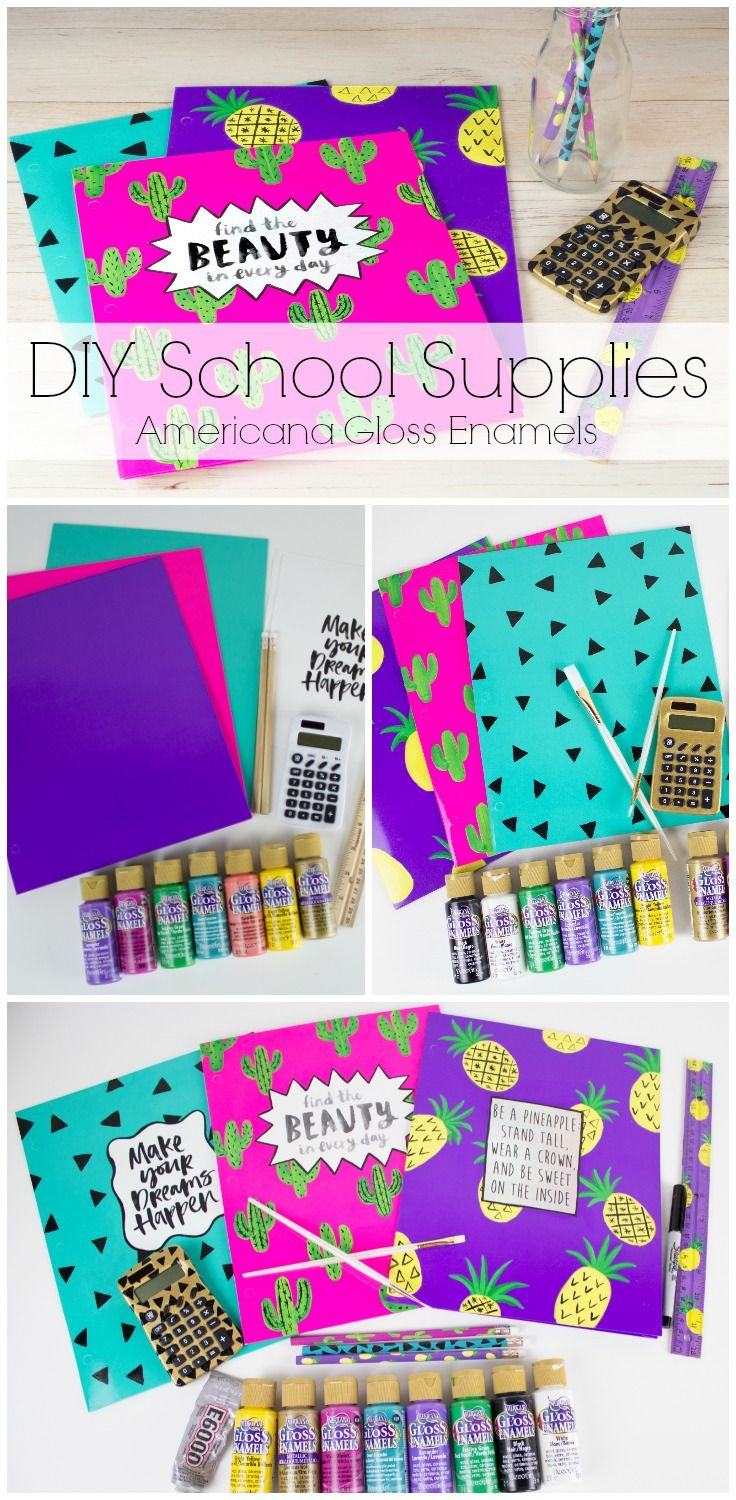Best ideas about School Supply DIY
. Save or Pin 208 best images about DIY with DecoArt on Pinterest Now.
