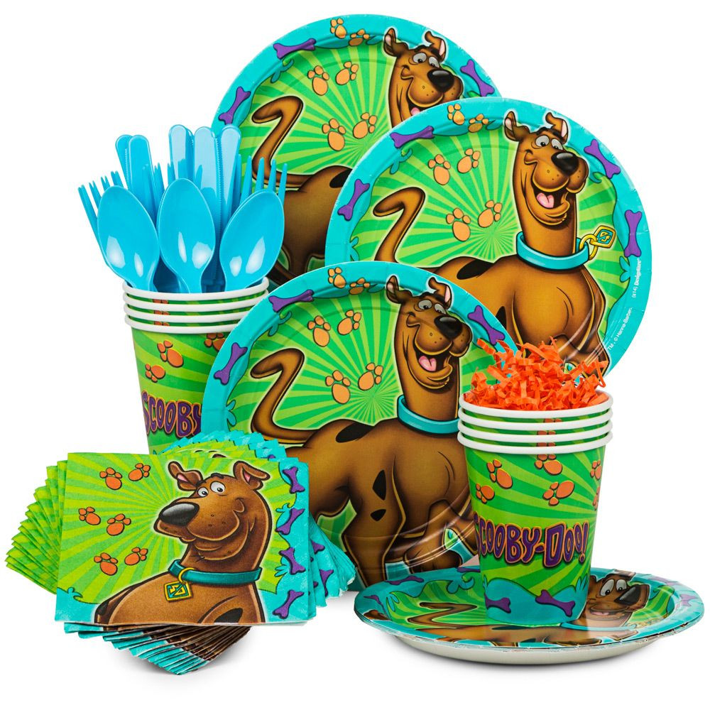 Best ideas about Scooby Doo Birthday Party
. Save or Pin Scooby Doo Birthday Party Standard Tableware Kit Serves 8 Now.