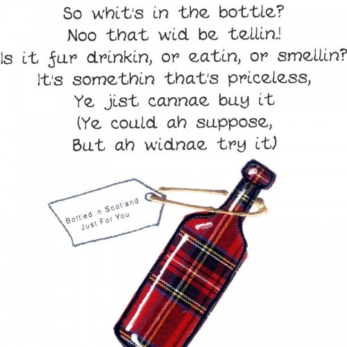 Best ideas about Scottish Birthday Wishes
. Save or Pin Scottish Birthday Card Bottle WWBI36 Now.