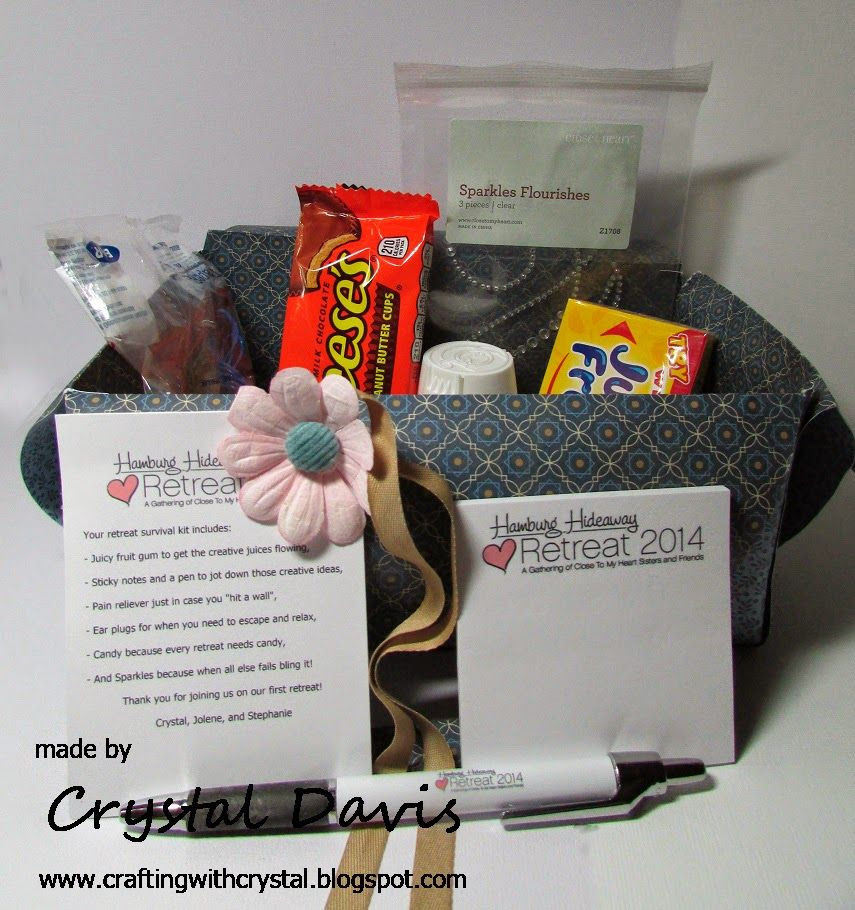 Best ideas about Scrapbook Gift Ideas
. Save or Pin Scrapbooking Retreat "Survival Kit" from Crafting With Now.