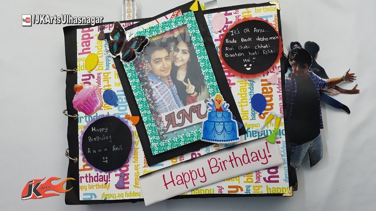Best ideas about Scrapbook Gift Ideas
. Save or Pin Birthay Gift Idea Birthday Scrapbook for HIM JK Arts 1284 Now.