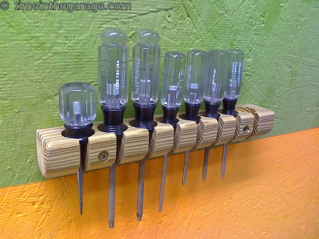 Best ideas about Screwdriver Organizer DIY
. Save or Pin DIY Screwdriver storage Time in the Garage Now.