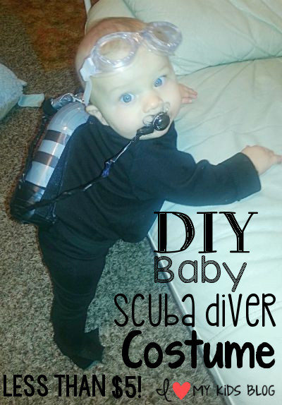 Best ideas about Scuba Diver Costume DIY
. Save or Pin DIY Baby Scuba Diver Costume Less than $5 to make Now.