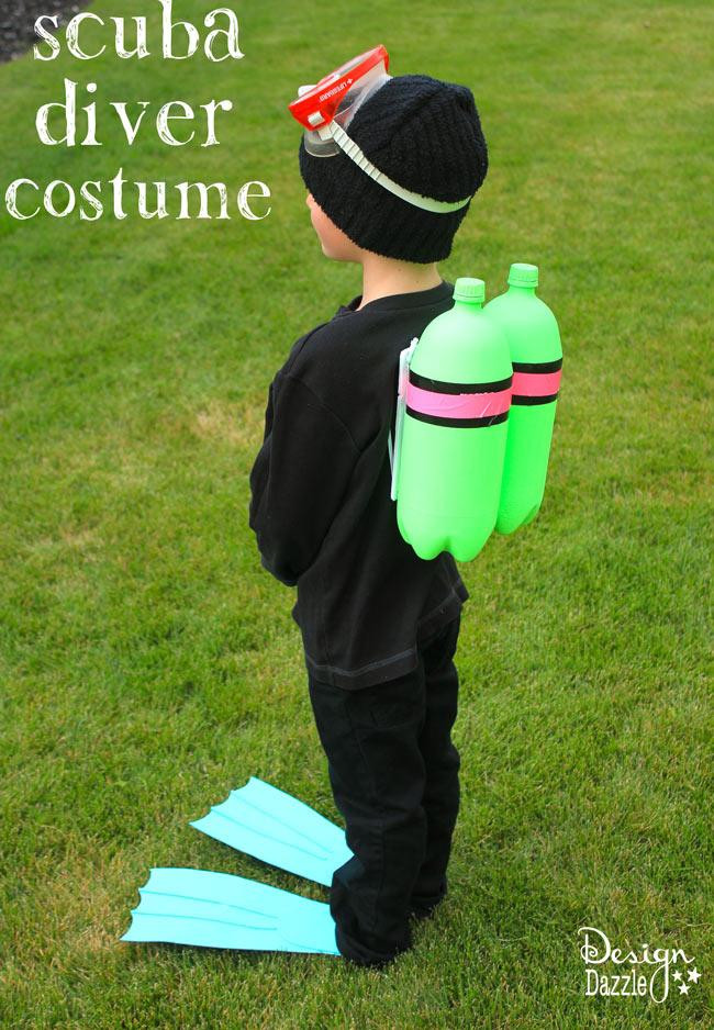 Best ideas about Scuba Diver Costume DIY
. Save or Pin 21 Creative And Easy Last Minute Halloween Costumes for kids Now.