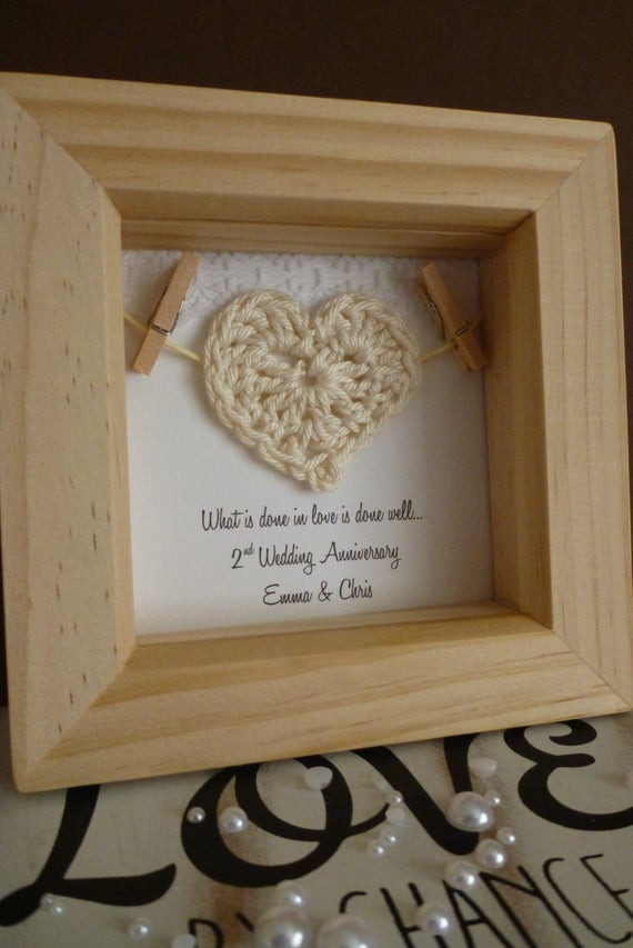 Best ideas about Second Wedding Anniversary Gift Ideas
. Save or Pin 2nd anniversary t 2nd cotton anniversary t by Now.