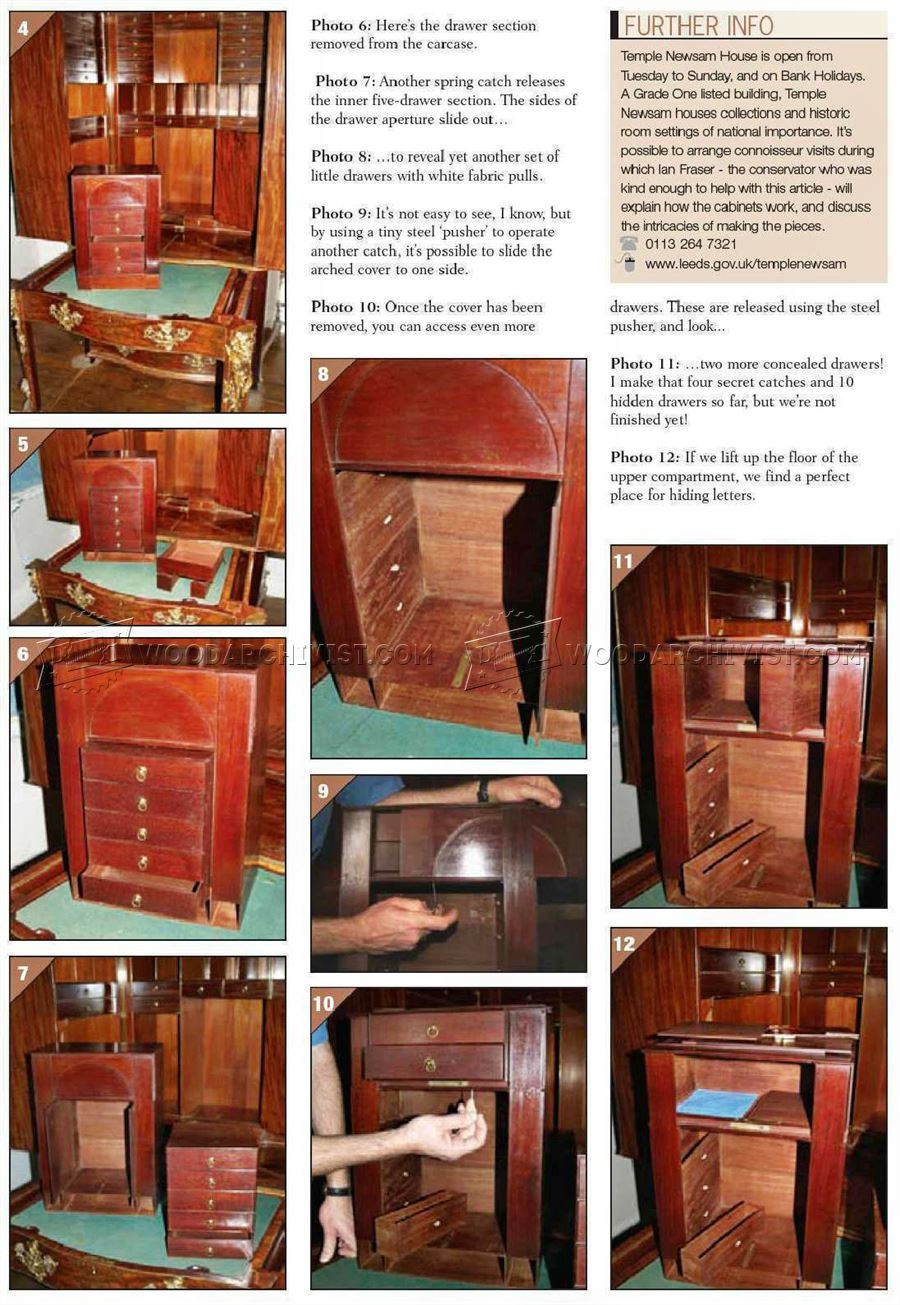 Best ideas about Secret Compartment Furniture DIY
. Save or Pin Furniture Secret partments • WoodArchivist Now.