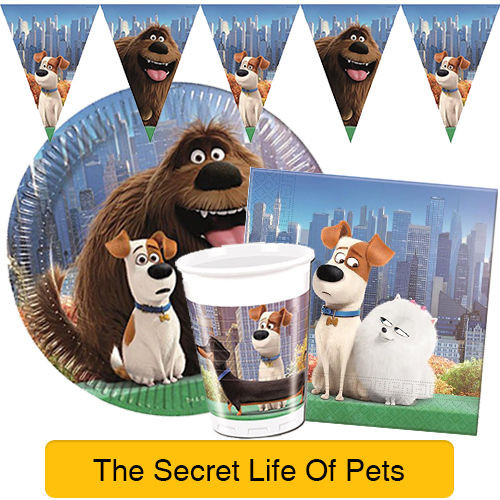 Best ideas about Secret Life Of Pets Birthday Party
. Save or Pin The Secret Life of Pets Birthday PARTY RANGE Tableware Now.