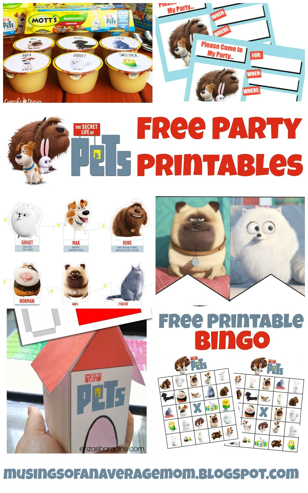Best ideas about Secret Life Of Pets Birthday Party
. Save or Pin Musings of an Average Mom Free Secret Life of Pets Party Now.