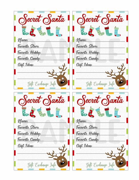 Best ideas about Secret Santa Gift Exchange Ideas
. Save or Pin Secret Santa Gift Exchange Printable PDF Christmas Party Now.