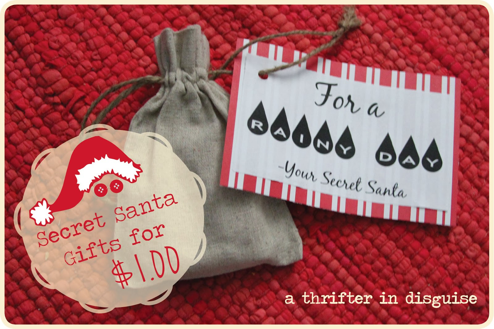 Best ideas about Secret Santa Gift Ideas
. Save or Pin A Thrifter in Disguise Secret Santa Saturday Gifts for a Now.