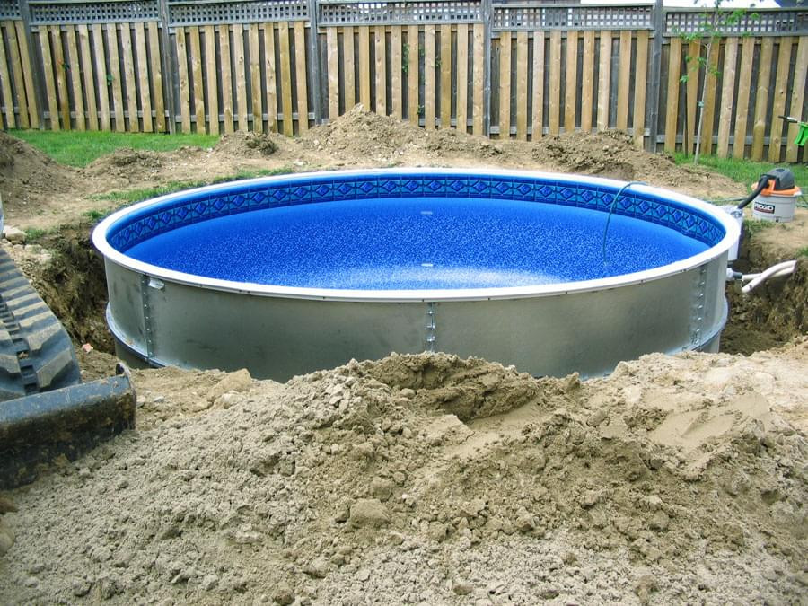 Best ideas about Semi Inground Pool Pricing
. Save or Pin Eternity 27 ft Round Semi Inground Pool Basic Package Now.