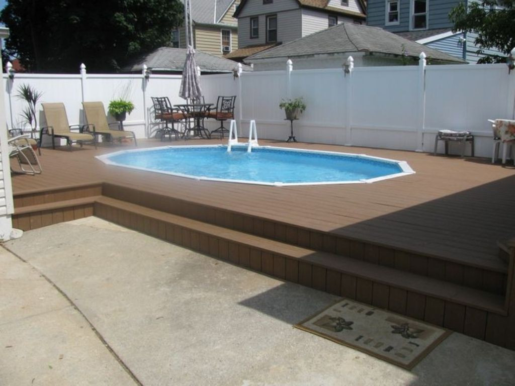 Best ideas about Semi Inground Pools With Deck
. Save or Pin Awesome Ideas Semi Inground Pool Kits — Cookwithalocal Now.