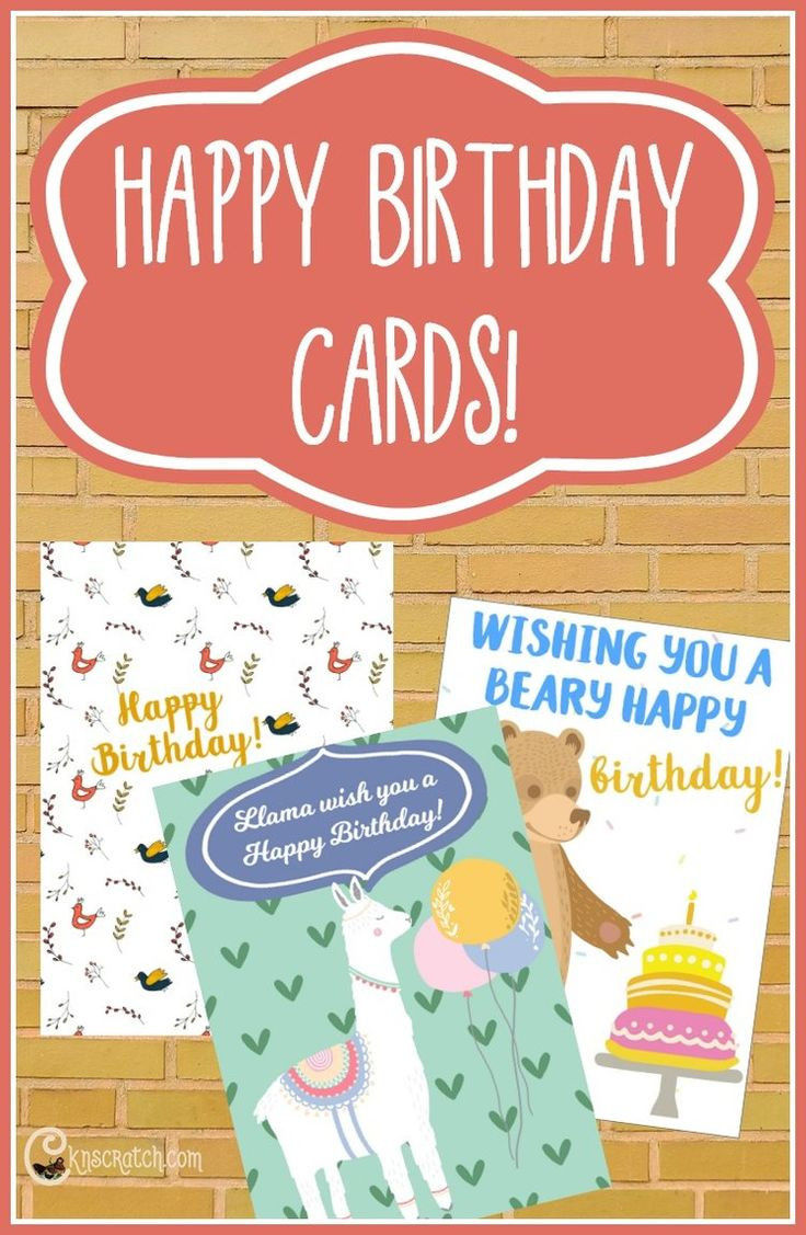 Best ideas about Send A Birthday Card
. Save or Pin Send a Birthday Card Free printable Now.